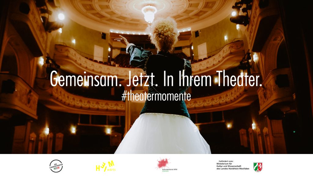 Imagekampagne #theatermomente soll Lust auf Theaterbesuche machen